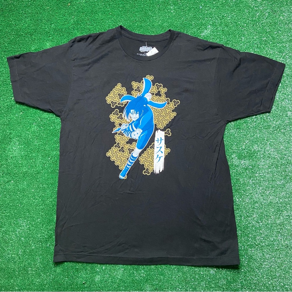 Black Anime Graphic Tee